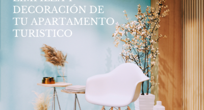 Limpieza y decoración de alquiler vacacional